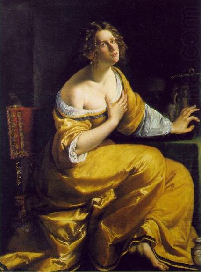 GENTILESCHI, Artemisia Mary Magdalen df china oil painting image